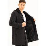 Dewberry PLT8376 MEN'S COAT-PATTERNED BLACK | Shoptok.si