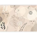  Foto tapeta - Beige Line Art 150x105 | shoptok.hr