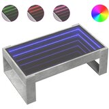  Stolić s beskonačnim LED siva boja betona 90x53x30 cm | shoptok.hr