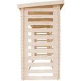 Timbela Lesena lopa za drva - Zunanja shramba 4 m2 / prostornina 6,7 m3 - neobdelan les - M203, (21780509) | Shoptok.si