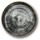 Saturnia black Round Ischia plitki tanjir 21 cm Cene
