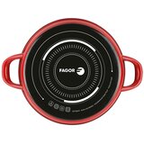  Ponev s pokrovom Fagor Optimax Rdeča Ø 20 x 10 cm | Shoptok.si