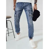 DStreet Men's Light Blue Denim Joggers