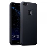  Silikonski ovitek za LG Q6 - mat črn Cene