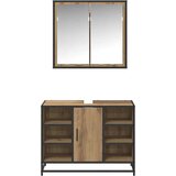 vidaXL set namještaja za kupaonicu 2 pcs hrast artisan 80 x 33 x 60 cm | shoptok.hr