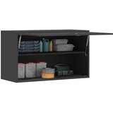  Ormar za zid u garaži Crna 90 x 40 x 53 cm Čelik s prahom | shoptok.hr