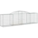  Lučne gabionske košare 12 kom 300x50x80/100cm pocinčano željezo | shoptok.hr
