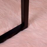  Tepih od umjetne ovčje kože TAFALLA Ružičasta 60 x 90 cm | shoptok.hr