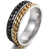  Prsten WA-17060 - Crna / Zlatna / 65mm KP17060 | Shoptok.si