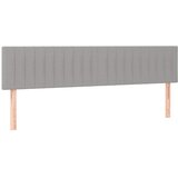  Krevet s oprugama i madracem svjetlosivi 200 x 200cm od tkanine | shoptok.hr