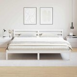  Krevetna konstrukcija Bijelo 215,5 x 185,5 x 69,5 cm | shoptok.hr