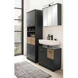 Stylife Srednje Visoka Omara Katta, Antracit, Barva Hrasta | Shoptok.si