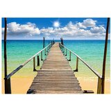  Tapeta - Beach sun bridge 100x70 | shoptok.hr