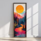 WALLXPERT FAH137-120 Multicolor Decorative Framed MDF Painting | Eponuda.com