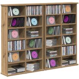 Cd ormar 2 kom. Hrast artisan 60 x 17 x 92 cm Konstruirano drvo | shoptok.hr
