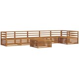  Set vanjskih sofa 7 pcs Prirodna | Eponuda.com