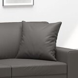  Ukrasni jastuci 2 kom sivi 40 x 40 cm od umjetne kože | shoptok.hr