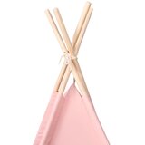 Dječji šator tipi od breskvine kore ružičasti 120x120x150 cm | shoptok.hr