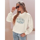 DStreet Bluza damska oversize z nadrukiem HAPIRES biała Cijene