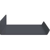  Ležeča polica 2 pcs Antracit 40 x 8,5 x 2,5 cm Jeklo, (5000200690) | Shoptok.si