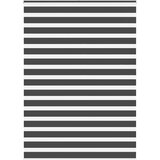 vidaXL Zavjesa zebra crna 155x200 cm širina tkanine 150,9 cm poliester | shoptok.hr