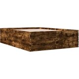  Okvir za krevet boja hrasta 135x190 cm konstruirano drvo | shoptok.hr