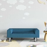  Dječja fotelja plava 70x45x26,5 cm baršunasta | shoptok.hr