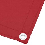 Balkonska pregrada crvena 90x800 cm 100% poliester Oxford | shoptok.hr