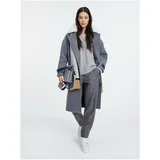 Tommy Hilfiger Grey Women's Woolen Winter Coat - Women