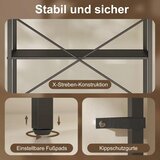  Polica za knjige samostojeća 5 polica metalni okvir 60x30x170 5 cm crna | shoptok.hr