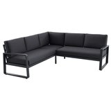 SUNFUN Maja Kutni element lounge garniture (Aluminij, Olefin, Tamno siva) | shoptok.hr