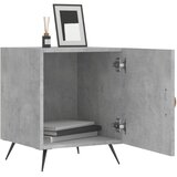  Noćni ormarići 2 kom boja betona 40x40x50 cm konstruirano drvo | shoptok.hr