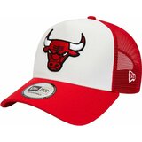 Chicago Bulls Baseball Kapa 9Forty AF Trucker NBA Team Clear White/Red UNI Cene