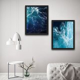 Wallity slika waves, 2 dela, 30 x 40cm Cene