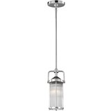 Elstead Lighting Elstead Paulson Mini stropna viseča svetilka z 1 lučjo, krom, IP44, G9, (22098325) | Shoptok.si