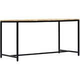  Blagovaonski stol od masivnog grubog drva manga 140x70x75 cm | shoptok.hr