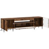  LED TV kabinet Staro drvo Konstruirano drvo | shoptok.hr