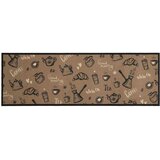  Kuhinjski tepih perivi s natpisom Morning 60x180 cm baršunasti | shoptok.hr