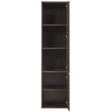 WOOOD Temno rjava modularna omarica iz masivnega bora 55x215 cm Meggy – | Shoptok.si