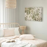  Slika - Retro Vintage Flowers in Delicate Cream and Green Colors 30x20 Akustična | shoptok.hr