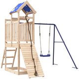 vidaXL Zunanje igralo trdna borovina | Shoptok.si