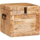 vidaXL Kutija za spremanje 70 x 35 x 40 cm masivno drvo manga | shoptok.hr