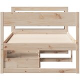  Okvir kreveta bez madraca 90 x 190 cm od masivne borovine | shoptok.hr
