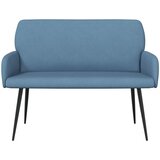  Dvosjed s metalnim nogama 2-sjedalo Plava Kordura tekstil | shoptok.hr