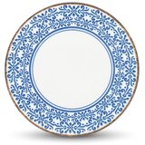BonBistro Bel/moder porcelanast krožnik ø 25 cm Azul – Cene