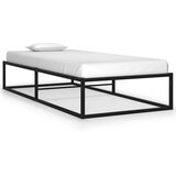  Okvir za krevet crni metalni 100 x 200 cm | shoptok.hr