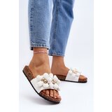 Boto Women's White Sandals with Decorations Bunlia | Shoptok.si