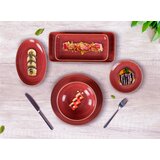 Ariane porcelain Ariane Terra Red duboki tanjur, Ø25cm 6/1 set | shoptok.hr