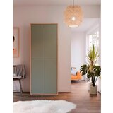 MID.YOU OMARA ZA ČEVLJE žajbljevo zelena, hrast artisan | Shoptok.si