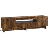  LED TV kabinet Dimljeni hrast Konstruirano drvo | shoptok.hr